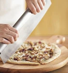 Huji Heavy Duty Non-stick Stainless Steel Pizza Cutter 14" Rocker Style. Fixed Price $21.99.
