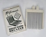 Vintage Wolferman's English Muffin Bread Breaker Original Box. Fixed Price $14.99.