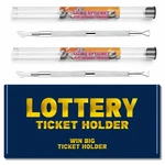 Nitaru Lottery Ticket Scratcher 8.6 X 3.9 0.1 Inches, Silver. Fixed Price $13.14.