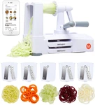 5-BLADE Spiralizer Vegetable Slicer With Durable Stainless Steel Kitchen.. Fixed Price $14.08.