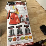 Nutrislicer 3 - 1 Spin & Rotating Mandoline Vegetable Fruit New. Fixed Price $15.00.