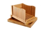 Globamboo Bread Slicer With Cutting Board For Homemade B... Usa Fast Ship. Fixed Price $32.01.
