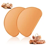 Pretwad Bowl Scraper 2PCS Silicone Bread Dough Size Fit All, Orange. Fixed Price $9.99.