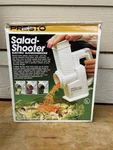 Presto Salad Shooter Electric Slicer Shredder 1993 New Old Stock #2910 Free Ship. Fixed Price $43.99.