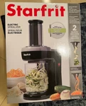 New Starfrit Rotato Express Electric Vegetable Fruit Spiralizer Spirals Peeler. Fixed Price $45.00.