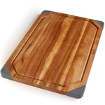Portofino Acacia Wood Cutting Board, 2-IN-1 Reversible Charcut.... Fixed Price $41.91.