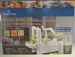 New Crofton Deluxe Spiral Cutter Vegetable Fruit Slicer 3 Blades Stainless Steel. Fixed Price $11.95.