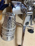 Intage Jet-o-matic Cuisine-o-matic Shredder Grater Cones Set Of 6 Mid-century. Fixed Price $100.00.