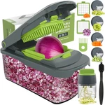 Onion Chopper Dicer With Container Manual Food Cutter Handheld Veggie. Fixed Price $39.98.