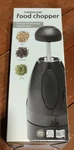 Farberware Manual Press Food Chopper Black Hand Push Dicer New. Fixed Price $14.99.