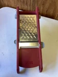 Buyer Depuis 1830 France La Mandoline Professional Red Slicer Only ***read***. Fixed Price $30.00.