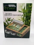 The Chef's One Stop Chop Shop Drop Cutting Board, Prepare, & Store Food. Fixed Price $30.00.