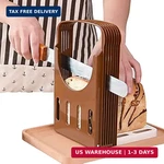 Tcotbe, Foldable Compact Bread Slicing Guide - Bake Slicer Cutter For Homemade. Fixed Price $15.28.