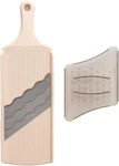 Arnest Japanese Mandoline Cabbage Slicer 3-SPEED Julienne Cutter Ivory Sand. Fixed Price $30.99.