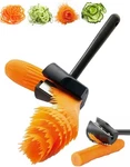 Carrot Curler And Peeler, Black Spiral Shred Slicer Root Vegetables. Fixed Price $10.79.