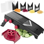 Austria Mandoline Slicer For Kitchen Adjustable Vegetable Chopper Fruit Cheese. Fixed Price $54.72.