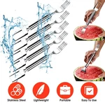 5PCS 2-IN-1 Watermelon Cutter Slicer Fork Stainless Steel Dual Head Fruit Knife. Fixed Price $12.80.