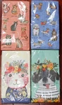 Paper Guest Towels Cat Or Dog Set Of 20 Buffet Decoupage Napkins Folk Art Pick. Fixed Price $9.99.
