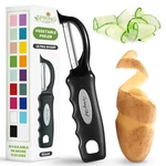 Spring Chef Premium Swivel Vegetable Peeler, Soft Grip Handle Ultra Sharp.... Fixed Price $13.83.