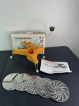 Vintage Moulinex Mouli-julienne Slicer Grader Model 445 Original Box & Discs. Fixed Price $25.00.