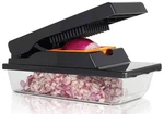 Nutri Slicer Xl 4-IN-1 Portable Handheld Kitchen W/easy Storage Container. Fixed Price $38.99.