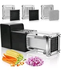 Sopito EP-001 Electric French Fry Cutter Potato Vegetable Slicer 3 Blade Steel. Fixed Price $79.99.