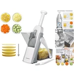 Qykic Safe Mandoline Slicer For Kitchen, Multifunctional Vegetable Cutter & F.... Fixed Price $50.99.