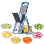 Once For All Upgrade Safe Mandoline Slicer Plus, Biger Size, JS01, Blue. Fixed Price $71.23.