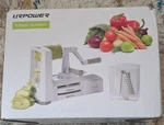 Urpower 5-BLADE Spiralizer Vegetable Slicer White With Interchangeable. Fixed Price $20.99.