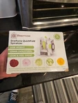 Brieftons Quickfold 5-BLADE Spiralizer: Versatile & Compact Foldable Vegetable. Fixed Price $19.95.