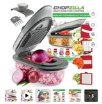 Chopzilla Vegetable Chopper Mandoline Slicer For Kitchen Cuts 18X Faster, Co. Fixed Price $49.99.