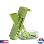 Eletronova Safe Mandoline Slicer For Kitchen, Multi Vegetable Chopper With Thick. Fixed Price $29.72.