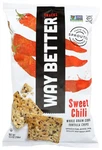 Simply Sprouted Sweet Chili Tortilla Chips Gluten Free Vegan 5.5 Ounce Pack. Fixed Price $13.49.