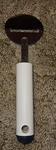 Tupperware 3192A-2 Cheese Plane 9-1/2 Slicer White & Blue Large Easy Grip Handle. Fixed Price $15.99.