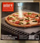 Weber Crafted Glazed Baking Stone Cordierite Pizza Non Stick. Fixed Price $59.99.