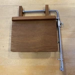 Cheese Slicer, Marked Kalmar Denmark, Teak. Fixed Price $10.50.