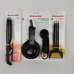 Kitchenaid 4 Measuring Cups & Spoons 5 Euro Y Peeler Black Hboa (b). Fixed Price $43.69.