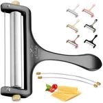 Stainless Steel Wire Cheese Slicer Adjustable Hand Held Cutter. Fixed Price $33.99.