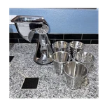 Lifetime Chef Prep Food Processor Veggie Cutter Dicer Crw W/ 5 Drum Attachments. Fixed Price $159.00.