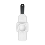 Oxo Good Grips Garlic Slicer, Stainless Steel Blade, Round Cutting, White. Fixed Price $19.95.