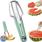 Jayvar Watermelon Cutter Slicer, Popsicle Mould, 3 In 1 Scoo. Fixed Price $20.00.
