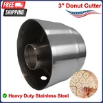 Donut Cutter - Stainless Steel With Electroplated Finish 3 Heavy Duty. Fixed Price $43.33.