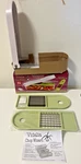 New Box - Original Vidalia Chop Wizard Fruit Veggies ++ & Dicer Blades. Fixed Price $34.45.