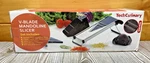 New! Tech Culinary V-blade Mandoline Slicer Julienne Fruit Vegetable. Fixed Price $19.99.
