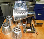 Health Craft Salad-king Style Food Processor Chopper Shredder 5 Blades Slicer. Fixed Price $55.00.