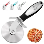 Zulay Kitchen Stainless Steel Premium Pizza Cutter With Non-slip Handle. Fixed Price $7.99.