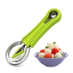 Suuker Baller Scoop Set,professional 4 1 Stainless Steel Watermelon .... Fixed Price $19.82.