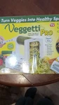 Veggetti Pro Counter Top Spiralizer White With Interchangeable Blades. Fixed Price $5.00.