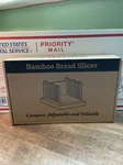 Comfify Bamboo Bread Slicer Nib. Fixed Price $27.00.