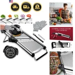 Mandoline Slicer Food Cutter Vegetable Fruit Onion Kitchen Stainless S.... Fixed Price $61.89.